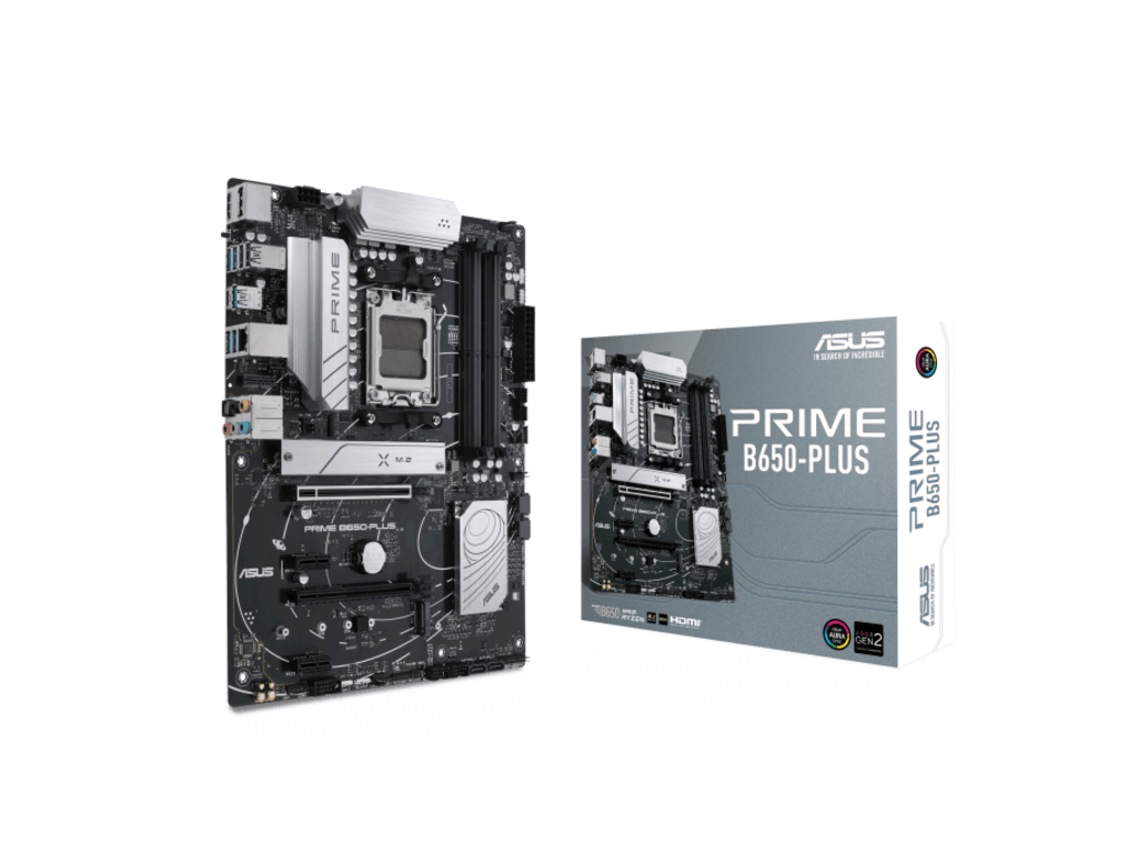 ASUS MB PRIME B650-PLUSAMD B650;AM5;4xDDR5;HDMI,DP,RAID;2.5Gb LAN;ATX