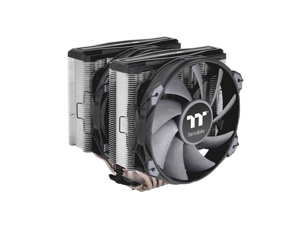 Thermaltake Toughair 710 CPU cooler, dual-tower fan, 2x 140mm fan, AMD i Intel