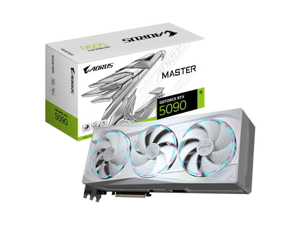Gigabyte Aorus 5090 Master Ice32GB GDDR7,  512-bit,3x DP, 1x HDMI