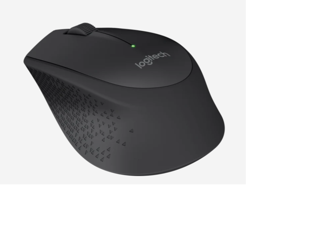 Logitech miš M280 wireless1000 dpi, optički, 3 tipke,crni