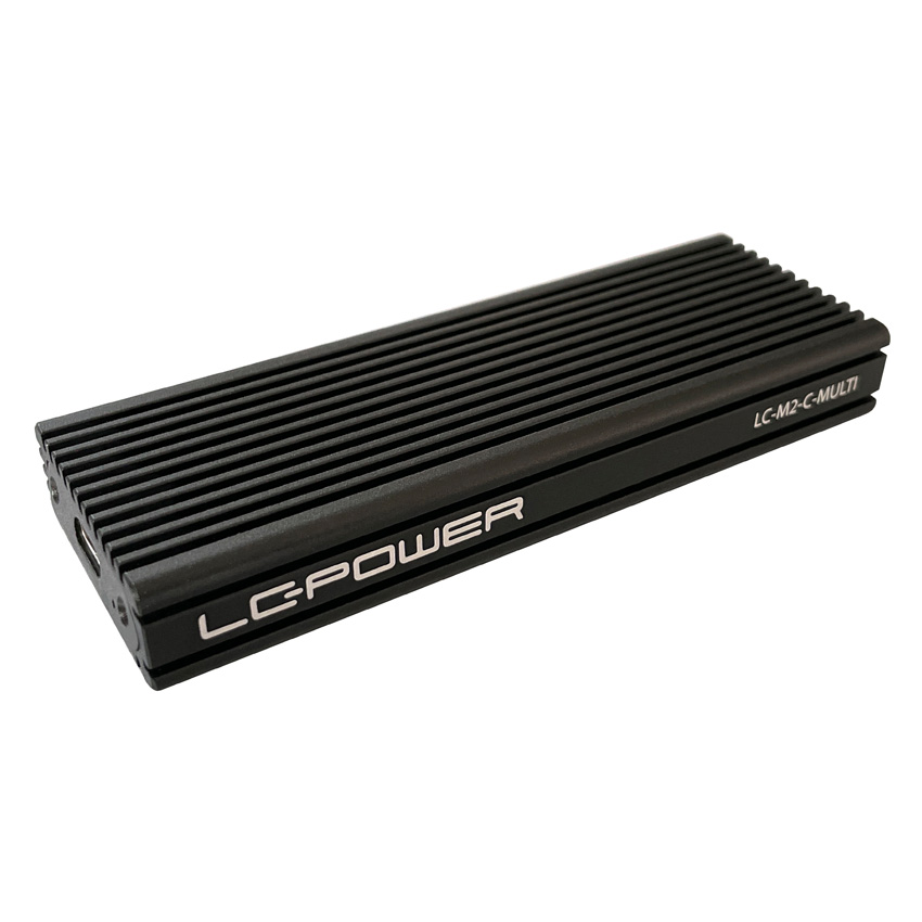 LC-Power LC-M2-C-MULTIUSB 3.1 Gen. 2 Type CM.2 SSD Enclosure