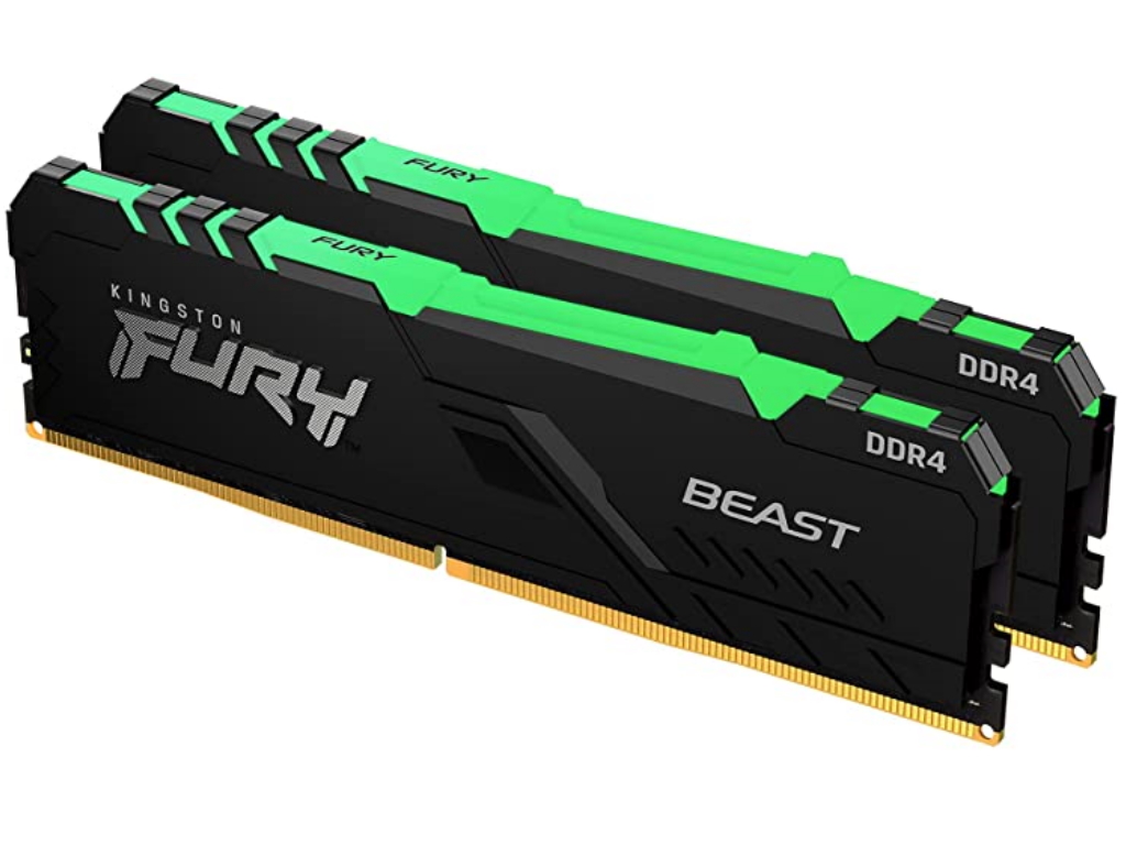 Kingston 16GB 3200MHz DDR4 RGBFURY Beast (2x8GB) RGB, CL16