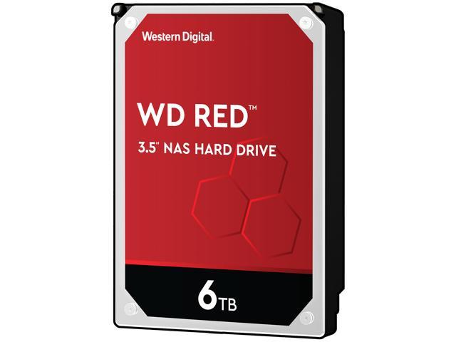 WD HDD 6TB SATA3 64MB RedIntelliPower 64MB,For NAS Systems