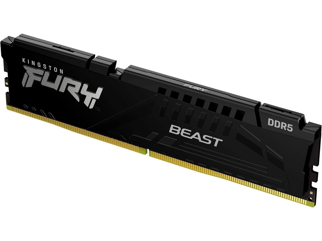 Kingston 16GB 6000MHz DDR5Fury Beast (1x16GB), CL30,EXPO, XMP, 2RX8, 288-pin 16Gbit