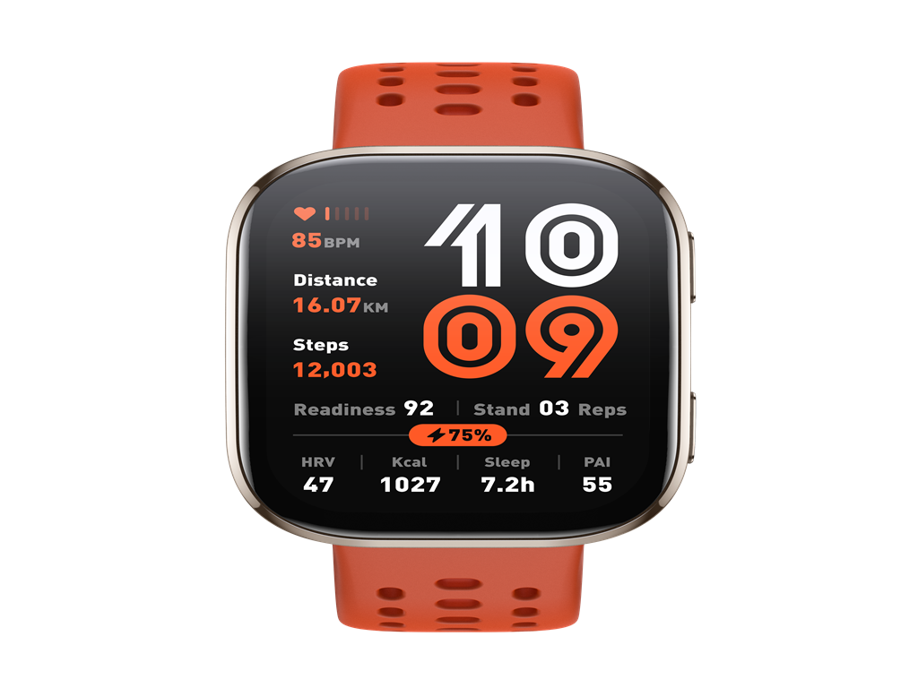 Amazfit Bip 6 RedVibrant 1.97" Display, 24/7health monitoring, 14 days baterry life