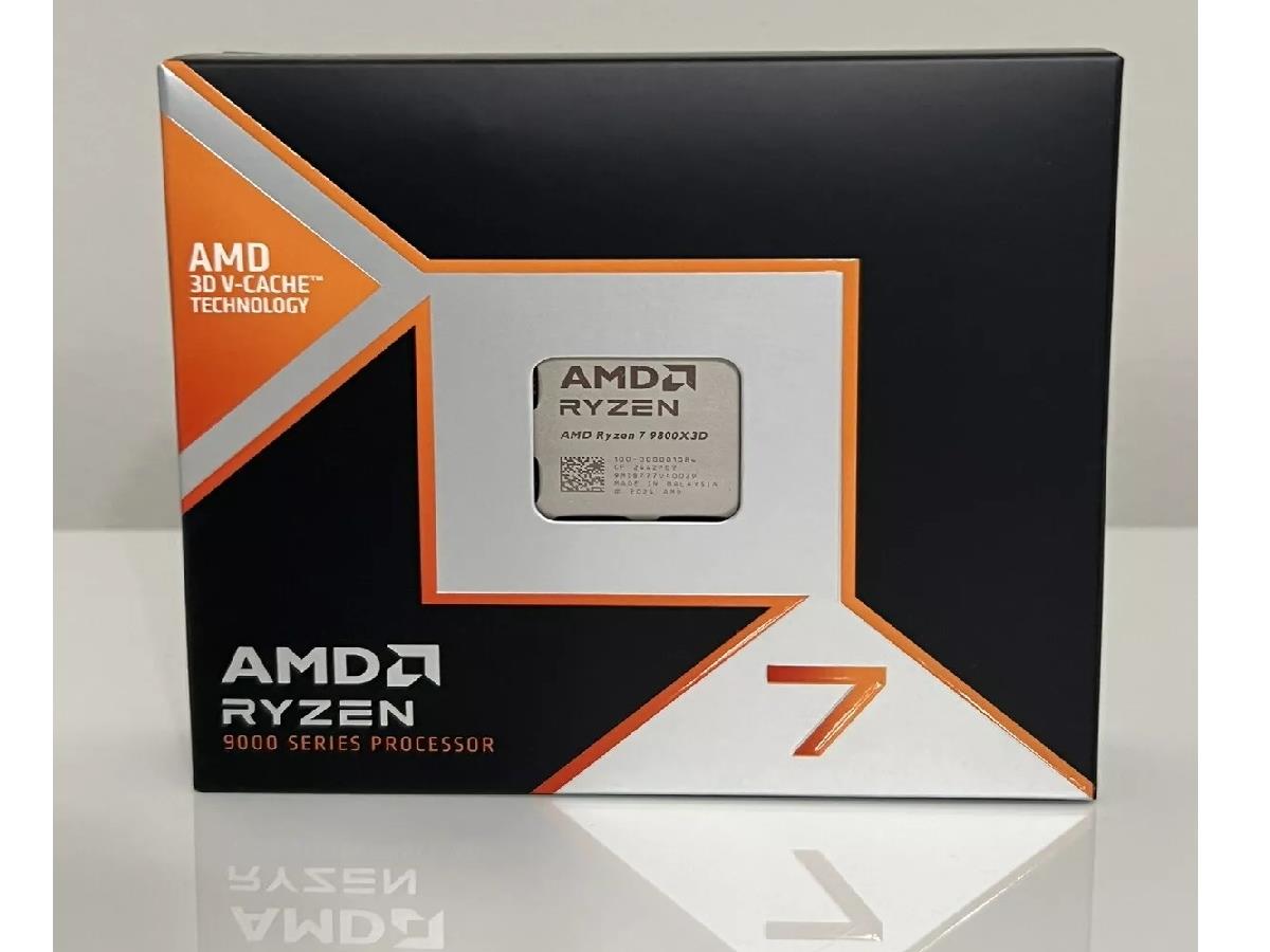 AMD Ryzen 7 9800X3D AM5 BOX8 cores,16 threads,4.7GHz96MB L3,120W,bez hladnjaka