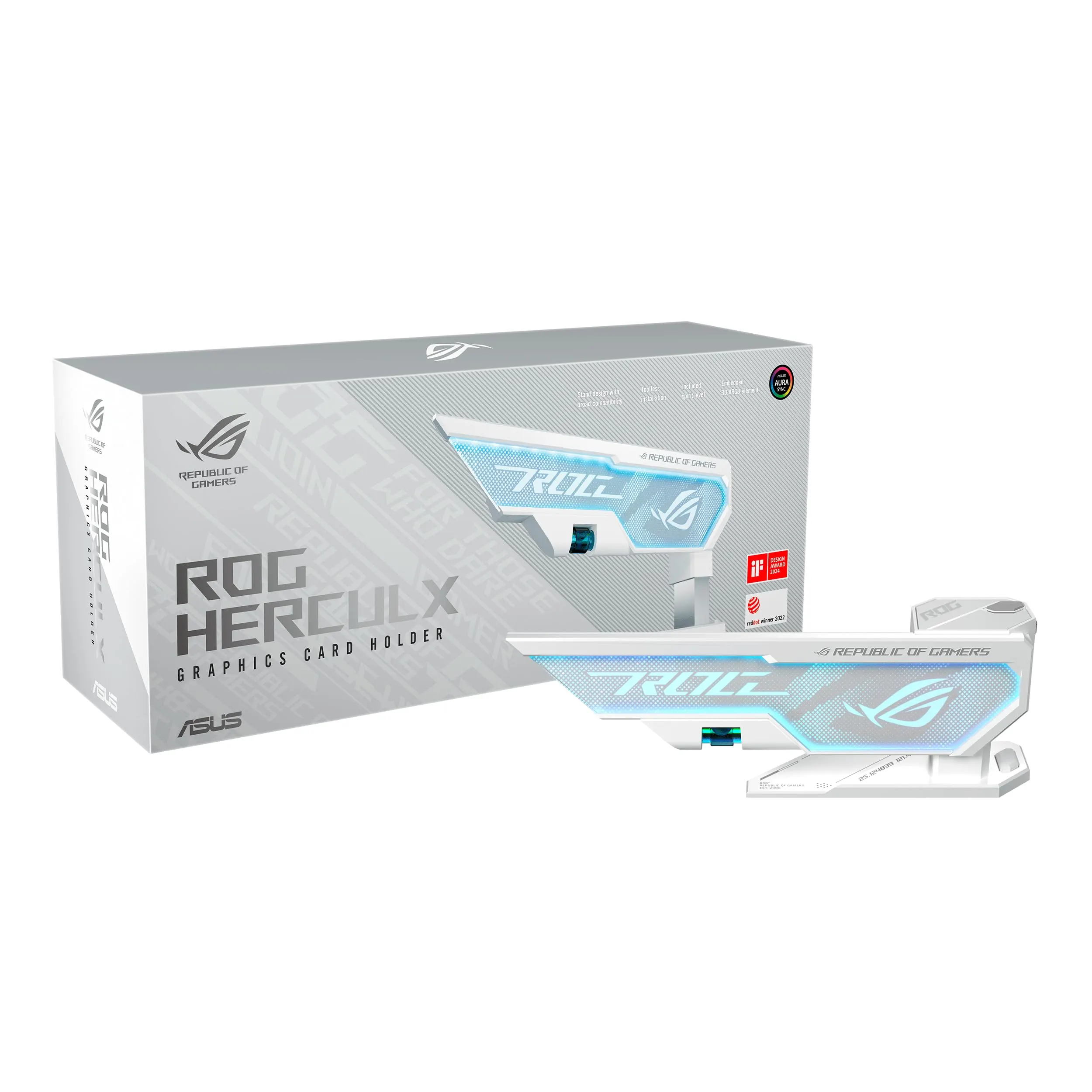 ASUS ROG HERCULX VGA HOLDERWHITE