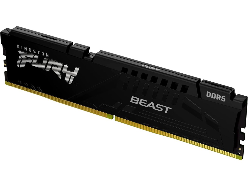 Kingston 16GB 6000MHz DDR5Fury Beast (1x16GB), CL30,XMP, 288-pin 16Gbit