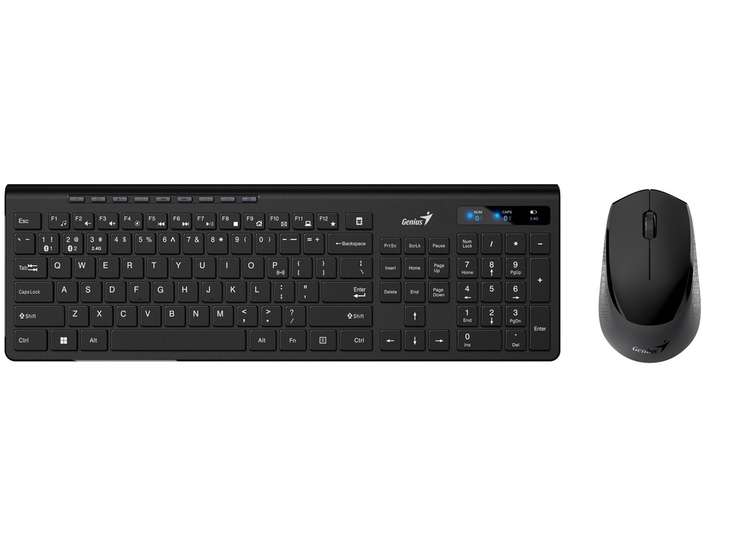 Genius Slimstar 8230 wls set wireless tastatura + miš, BT bluetooth,  BS/HR/SER layout