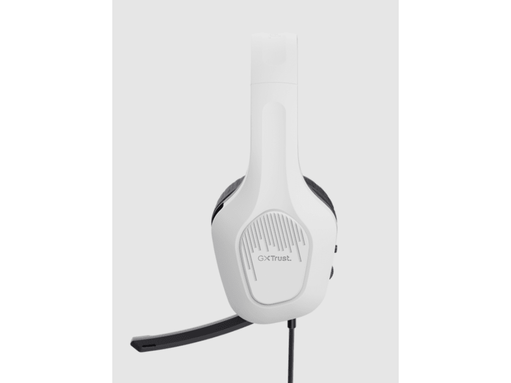 Trust GXT 415W Zirox slušalice žičane bijele gaming slušalic 200 cm kabl, 3.5 mm, over-ear, mikrofon