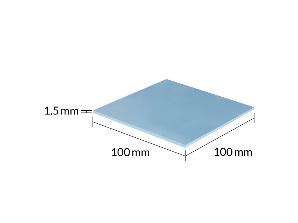 Arctic Thermal Pad TP-3 1.5mm100x100mmidealan za RAM, chipset, IC