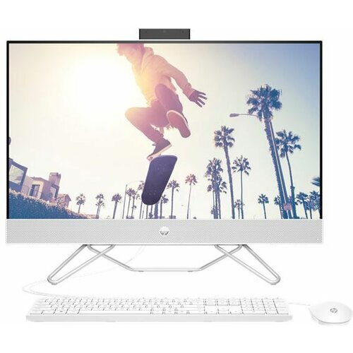 HP 27-cb1003ny All-in-One PC27" NT,Ryzen 5 5650U,2x8GB,512GB,FreeDOS, No DVD,Wireless, White