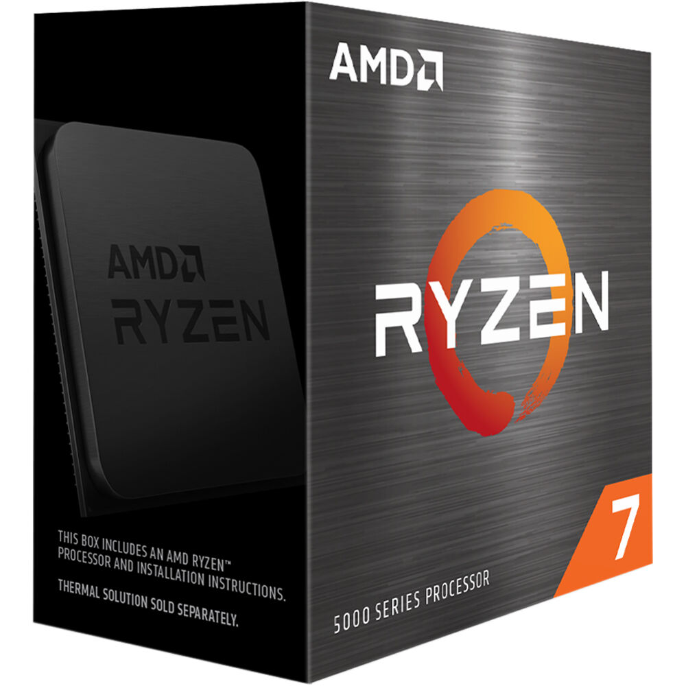 AMD Ryzen 7 5800X AM4 BOX8 cores,16 threads,3.8GHz32MB L3,105W,bez hladnjaka