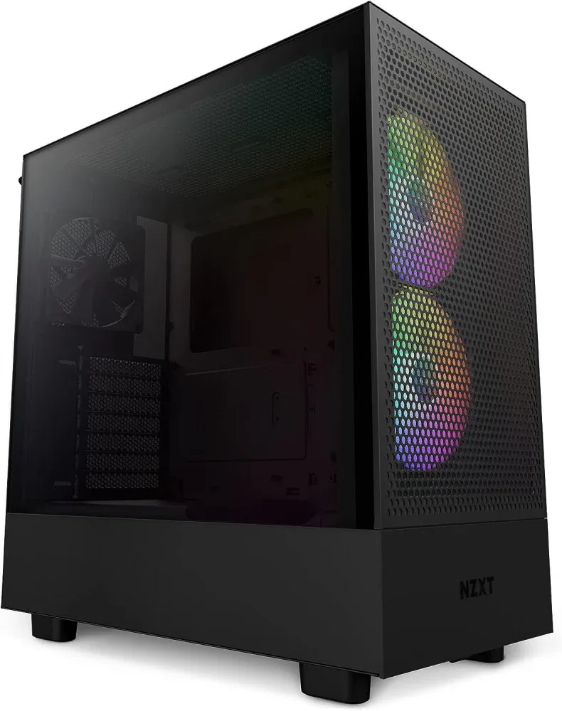 NZXT CASE H5 FLOW BLACK