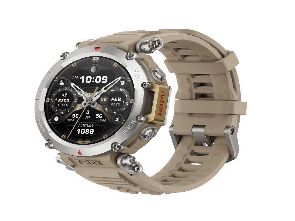 Amazfit T REX Ultra Sahara Outdoor GPS; 316L Stainless Steel; 20 dana baterija; 1.39" display