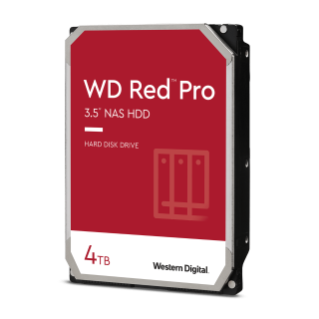 WD HDD 4TB Red ProNAS,7200RPM,256MB