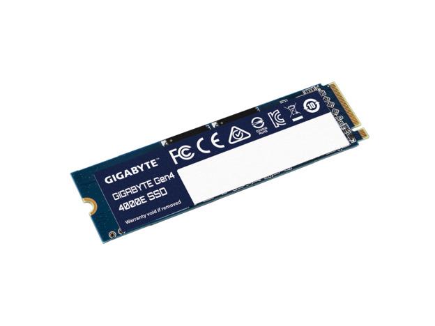 Gigabyte SSD 250GB M.2 Gen4 2280, 4000E, NVME Read: 3500 Mb/s, Write: 1800 Mb/s