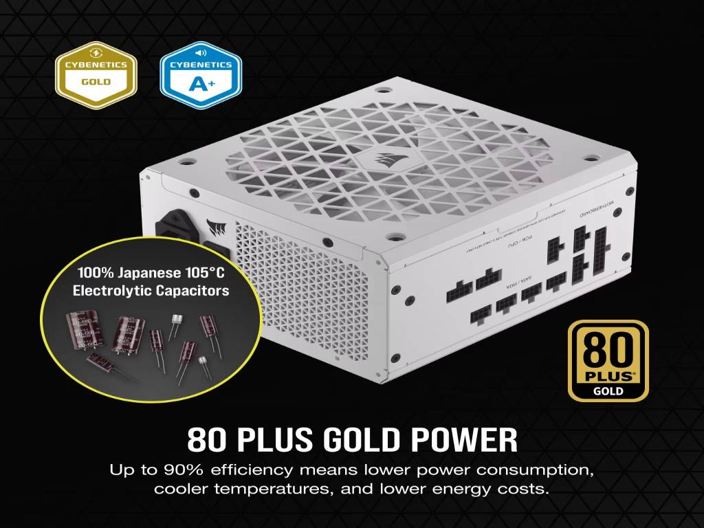 Corsair PSU 1200W WhiteRM1200x SHIFT 80 PLUSFully Modular ATX