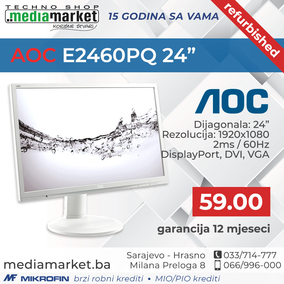 MONITOR AOC E2460PQ