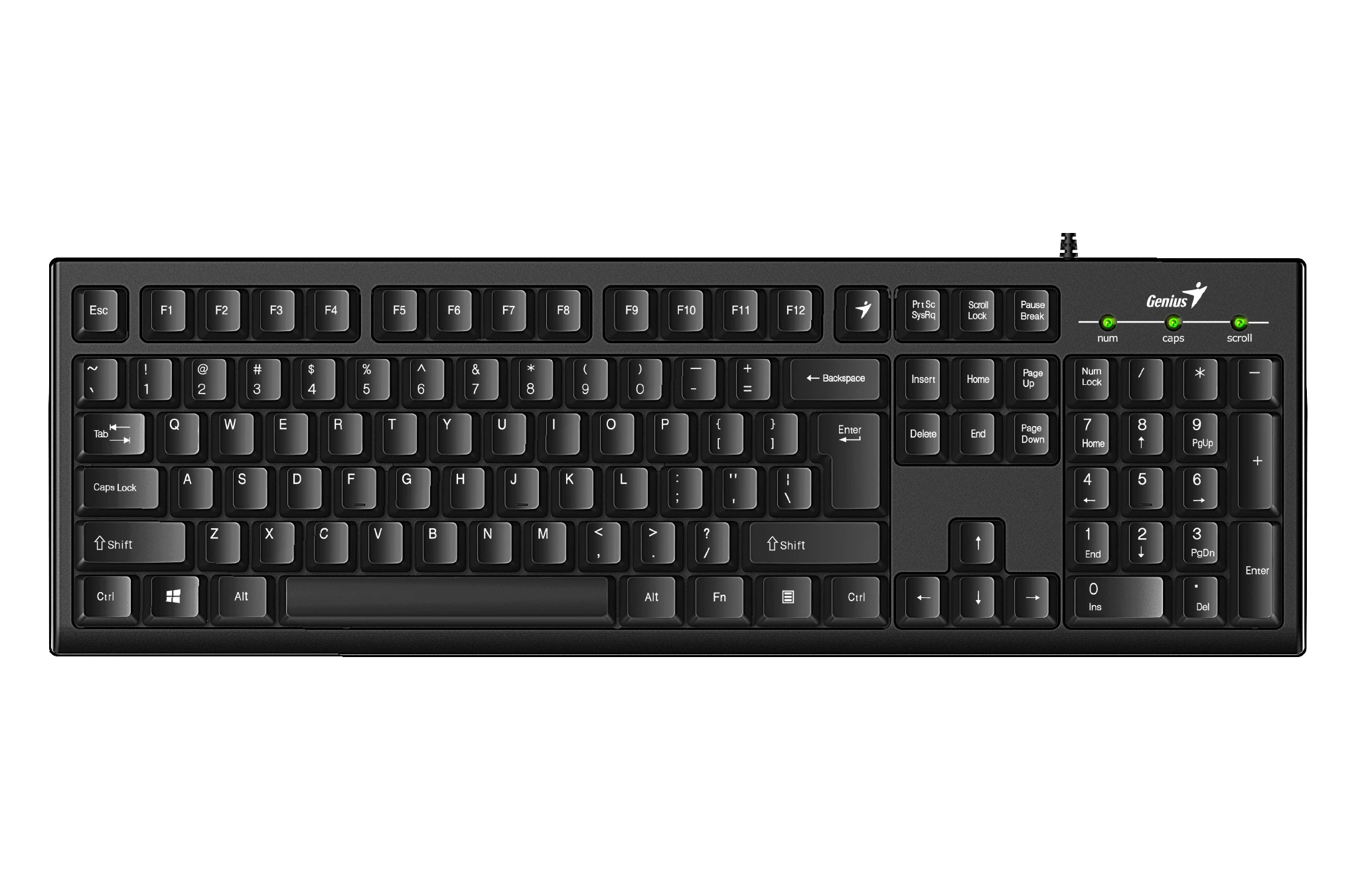 Genius Smart tastatura KB-100,USB, BH/HR/SRB layout