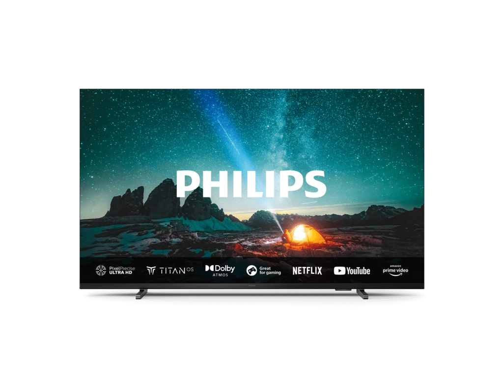 Philips 65''PUS7609 4K TitanOS; HDMI VRR; Dolby Atmos;procesor Pixel Precise; 8GB flash mem