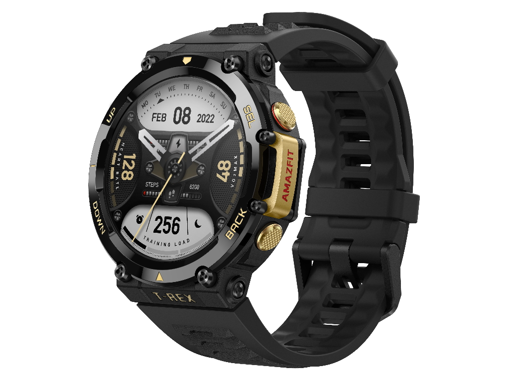 Amazfit T-REX 2 Astro Black and Gold;1.39";AMOLED;10 ATM; 500 mAh;58 HOURS POWER SAVING GPS MODE