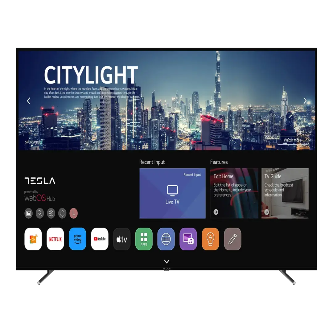 TESLA TV 85E645BUW 4K WebOSDVB-T/T2/C/S/S2