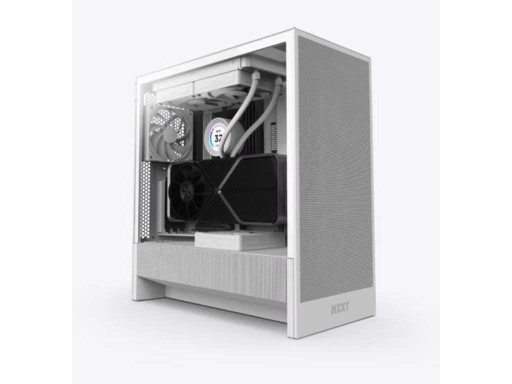 NZXT CASE H5 FLOW WHITE