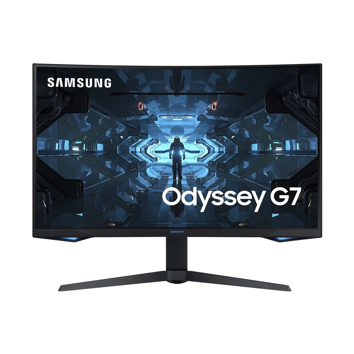 Samsung 32" Odyssey G7 4K UHD3840x2160, IPS, 1000:1, 180Hz350cd, 2xHDMI, DP, USB, Pivot, Tilt, Swi