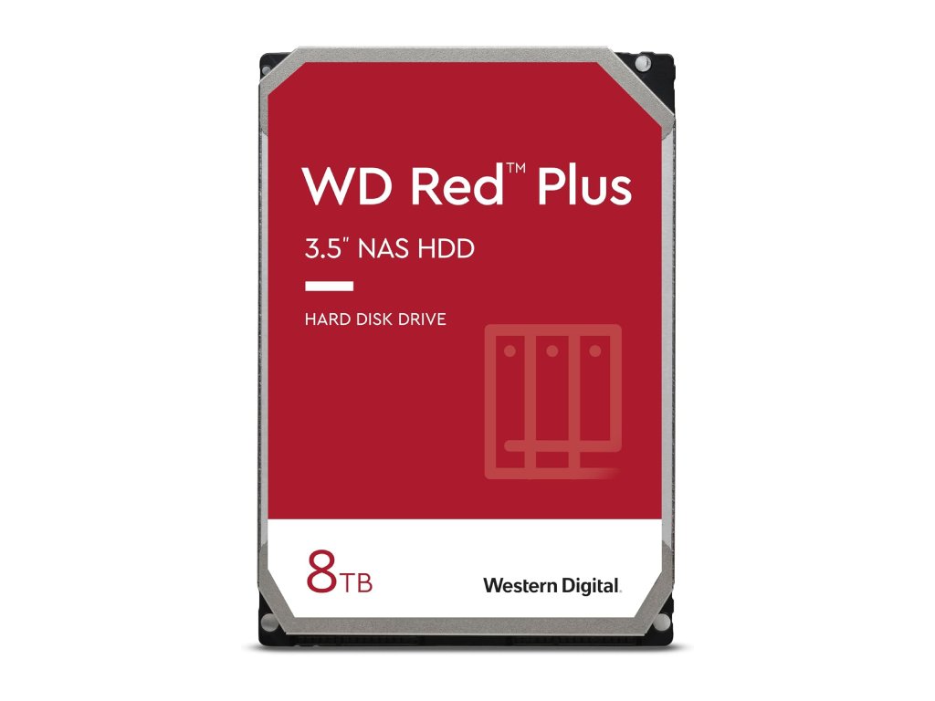 WD HDD 8TB RED PLUS 128MB
