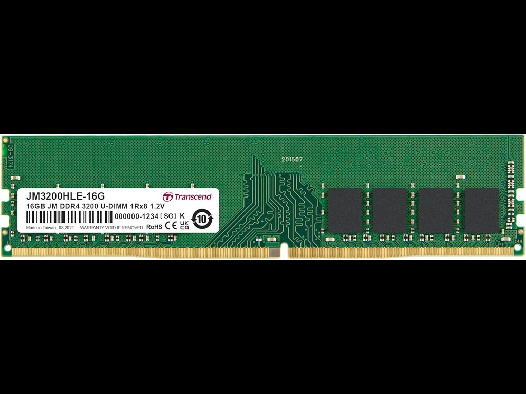 Transcend DDR4 16GB 3200MHz