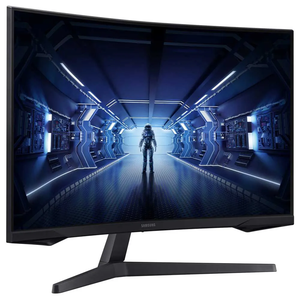 Monitor Samsung 27'' WQHD Odyssey Gaming G55C160Hz,1ms,300cd,HDMI,DP,HDR10,VESA 75x75,Tilt,Crna boja