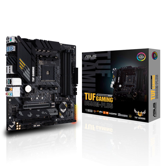 MATIČNA PLOČA ASUS TUF GAMING B550M-PLUSAMD B550;AM4;4xDDR4HDMI,DP;2xM.2;RAID;micro ATX