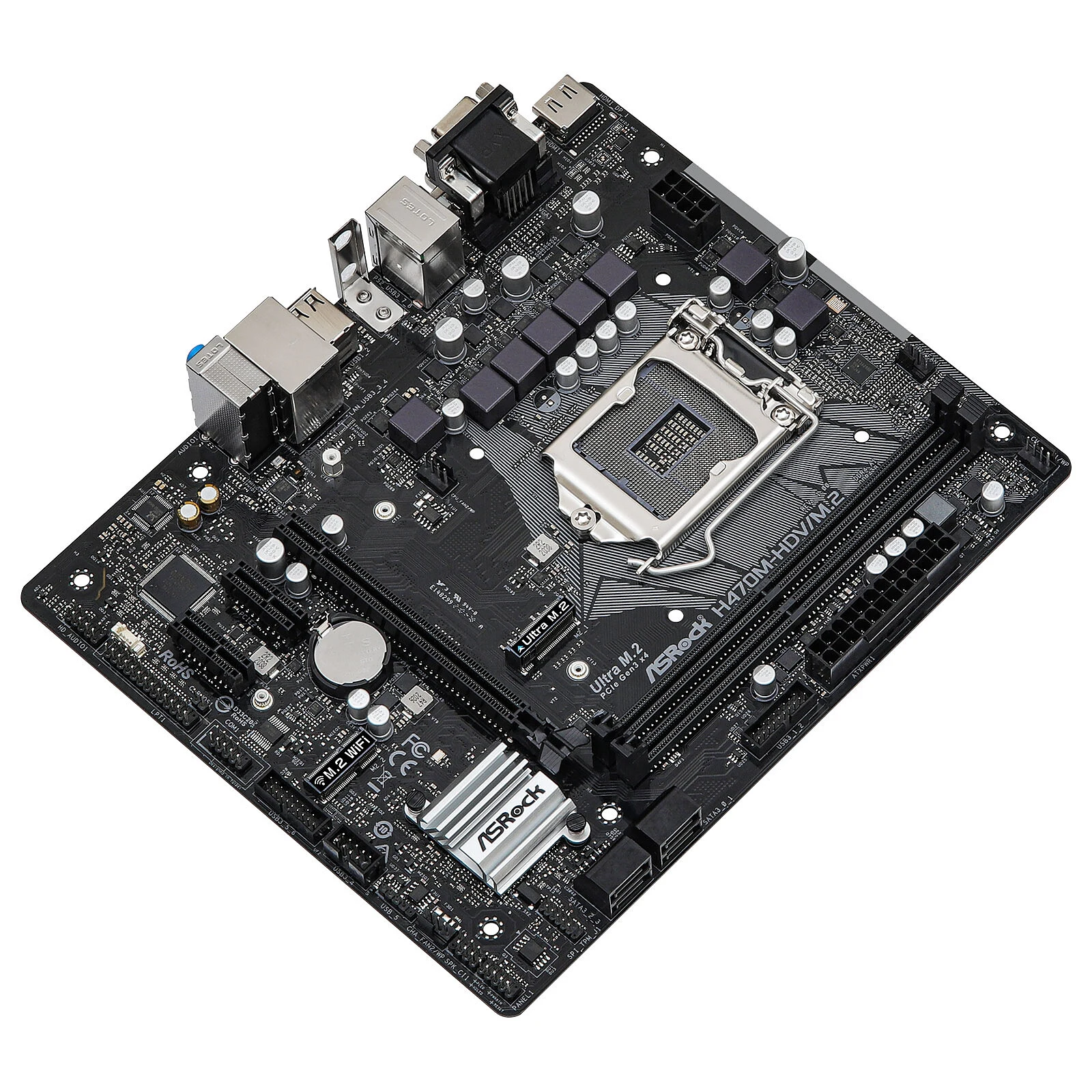 ASROCK MB H510M-HDV/M.2 SEIntel H470;LGA1200;2xDDR4M.2;VGA,DVI,HDMI;micro ATX