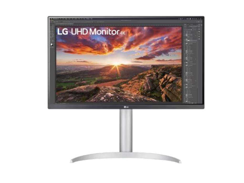 LG 27" 4K monitor 27UP85NP-W27",4K,IPS,400cd,5ms,HDR 400,2xHDMI,DP,type-c,2xUSB,Height,Pivot