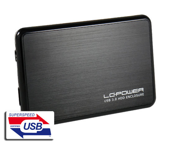 LC-Power LC-25BUB3 Enclosure2.5" USB 3.0,ultra slim