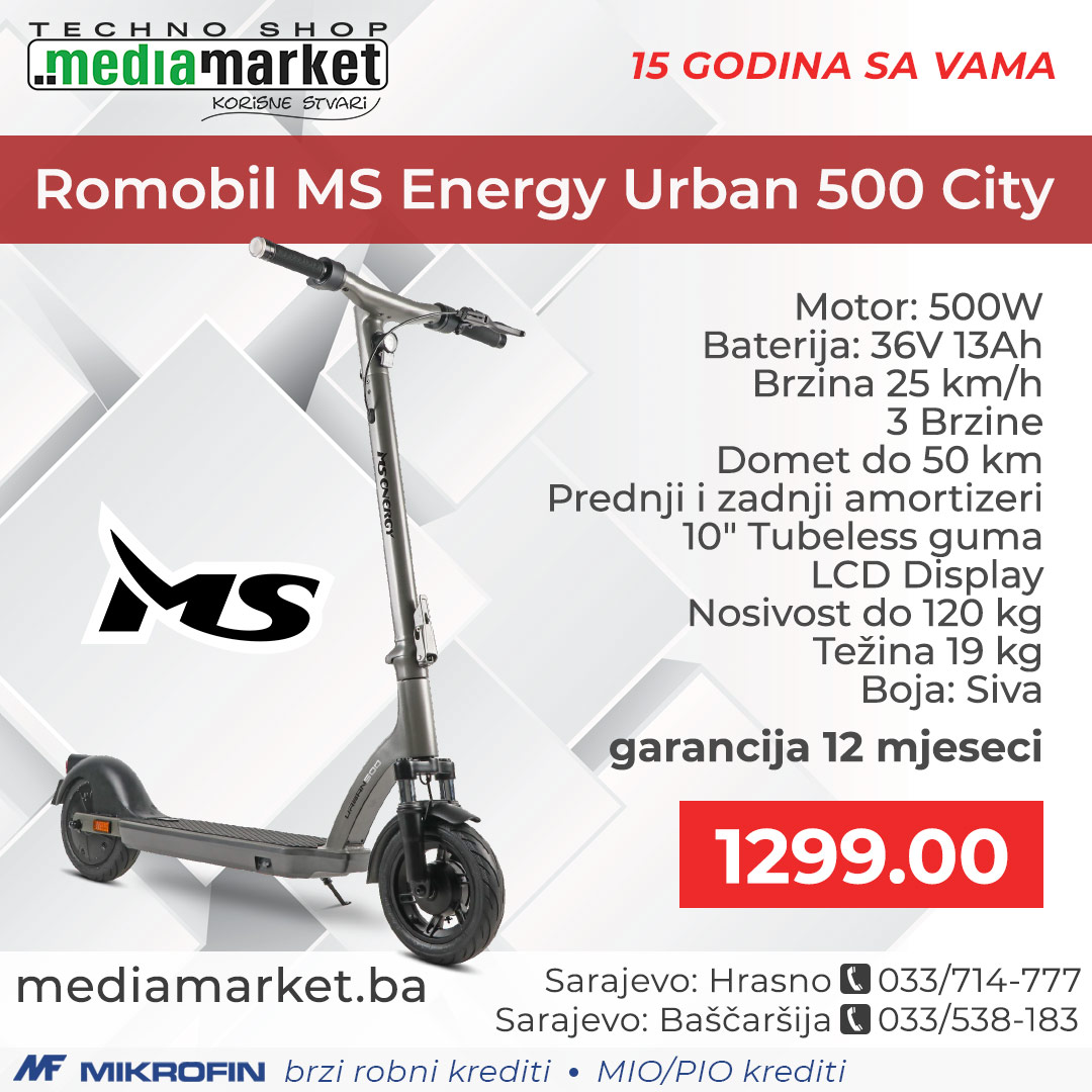 ROMOBIL MS ENERGY URBAN 500 CITY