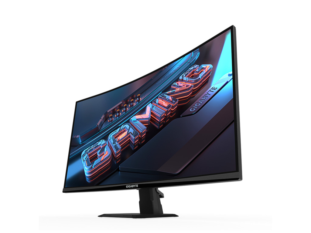 Gigabyte Monitor 27" GS27QC27" VA 1500R, 2560x1440 QHD, 250cd, 165Hz/170Hz, 1ms, 2x HDMI, 1x DP