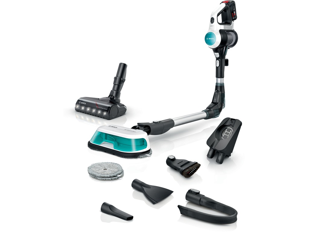 BOSCH Štapni Wet&Dry UnlimitedProHygienic Aqua, Bijeli, 18V,do 40min, 2 in1