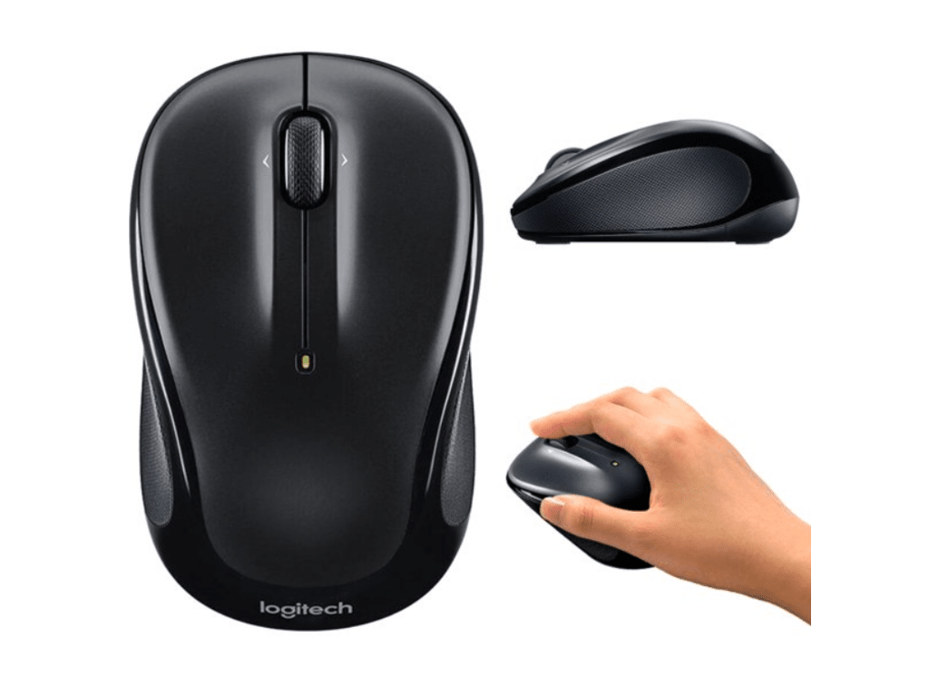 Logitech miš M325 wireles,optički, 1000 dpi, crni
