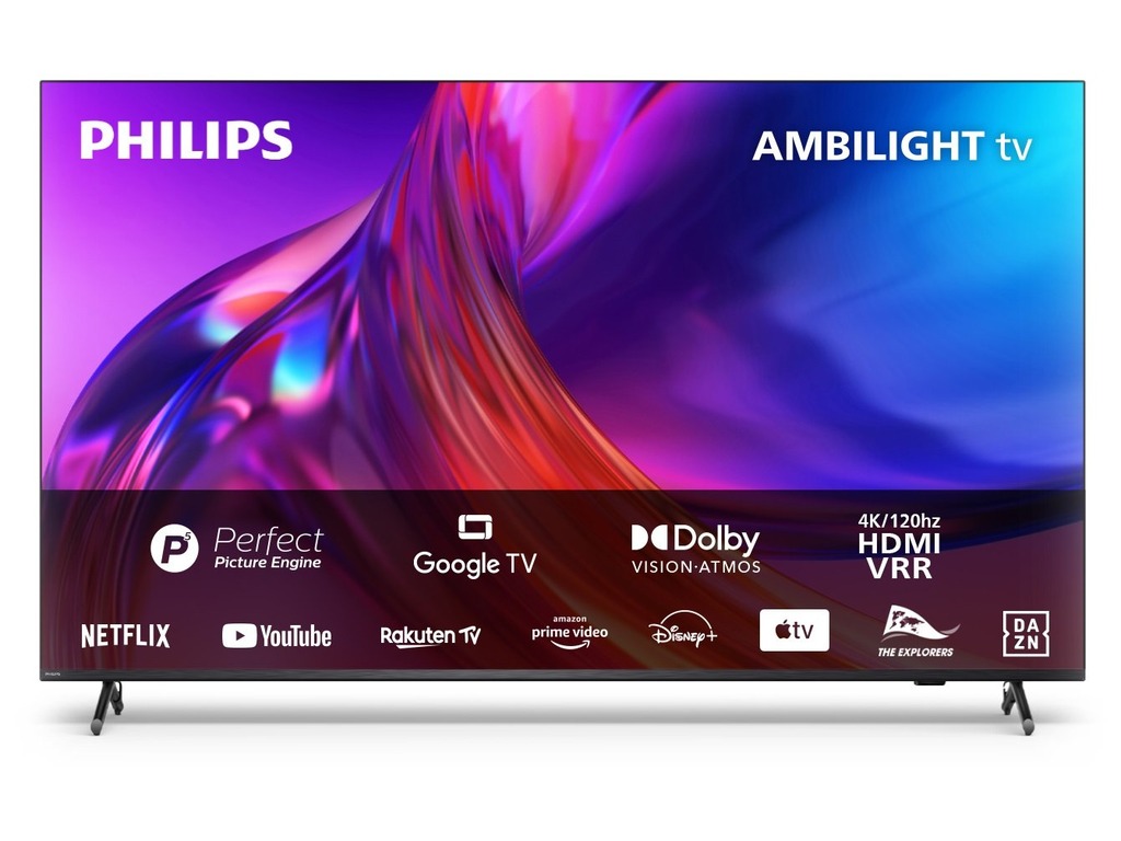 Philips 85"PUS8818 4K GoogleAmbilight s 3 strane; HDR10+;P5 picture engine 120 Hz; HDMI 2.1