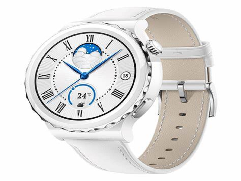 Huawei Watch GT3 PRO Classic White Leather 43 mm; 1.43" AMOLED; 5 ATM; GPS