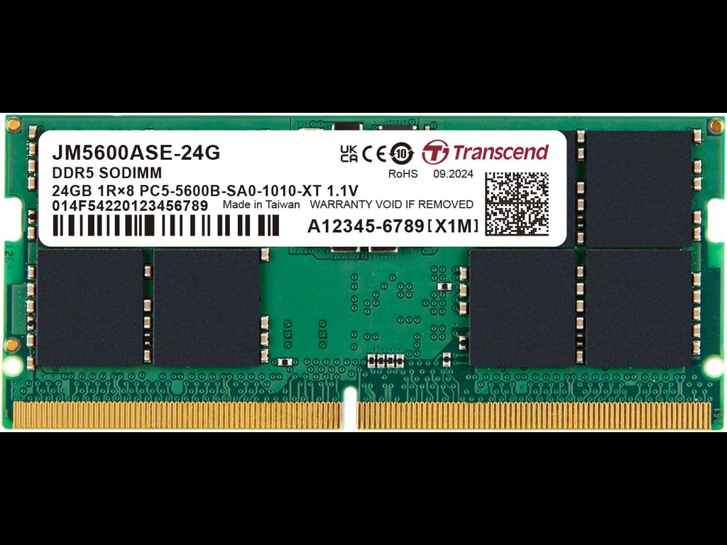 Transcend DDR5 24G 5600 SODIMM