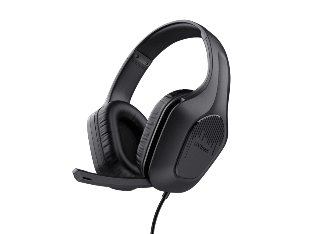 Trust GXT 415 Zirox slušalice žičane crne gaming slušalice, 200 cm kabl, 3.5 mm, over-ear, mikrofon