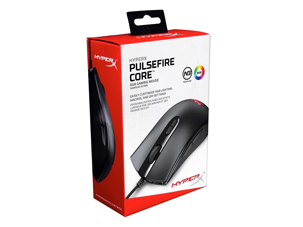 HyperX Pulsefire Core BlackGaming Mouse (Black)