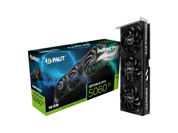 PALIT VGA 5060 Ti Infinity 3 16GB GDDR7, 128-bit,  3x DP, 1x HDMI