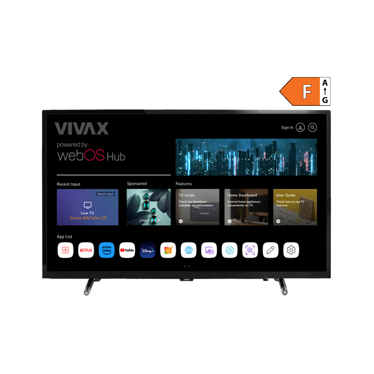 LCD TV VIVAX IMAGO LED TV-43S60WO