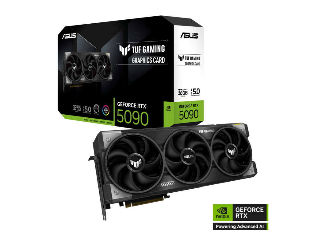 ASUS TUF-RTX5090-32G-GAMING32GB GDDR7, 512-bit,3xDP, 2x HDMI