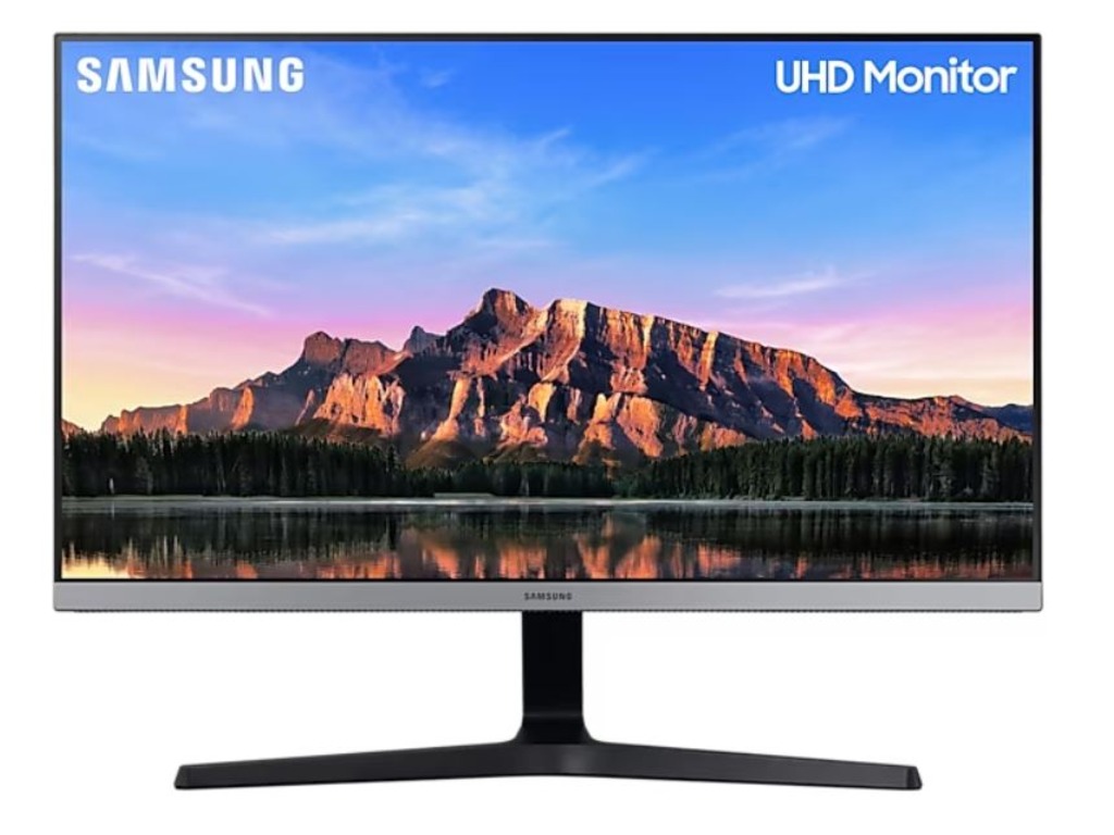 Samsung 28" UHD Monitor UR55LU28R550UQPXEN, 28", UHD, 4ms60Hz, DP, 2xHDMI, Vesa 75x75