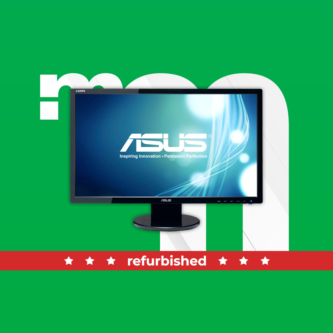MONITOR 24" ASUS VE248H 1920X1080 60Hz, VGA HDMI DVI (REFURBISHED)